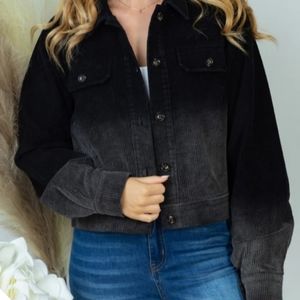 *NEW* White Birch Ombre Corduroy Jacket